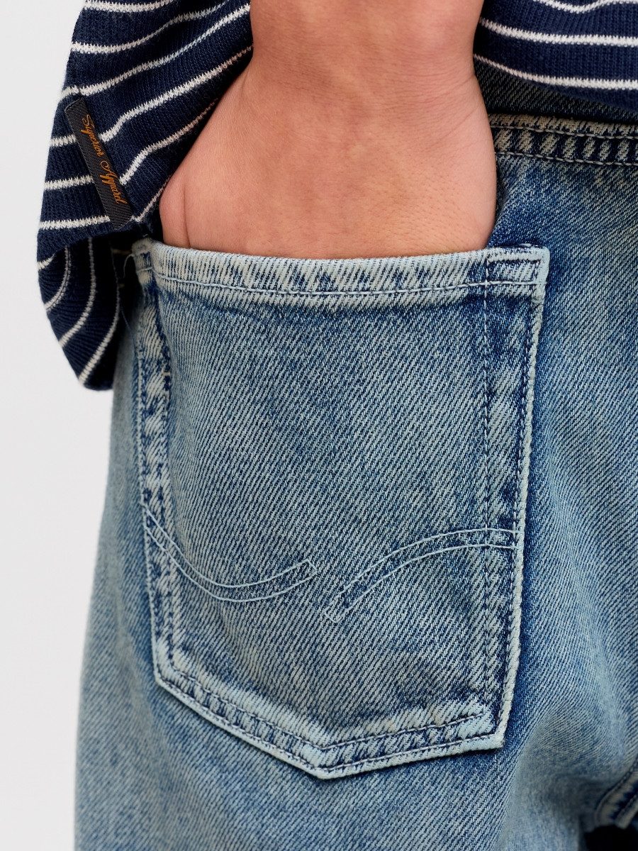 Jack & Jones Junior Weite Jeans JJIALEX (1-tlg) – Bild 3 von 5