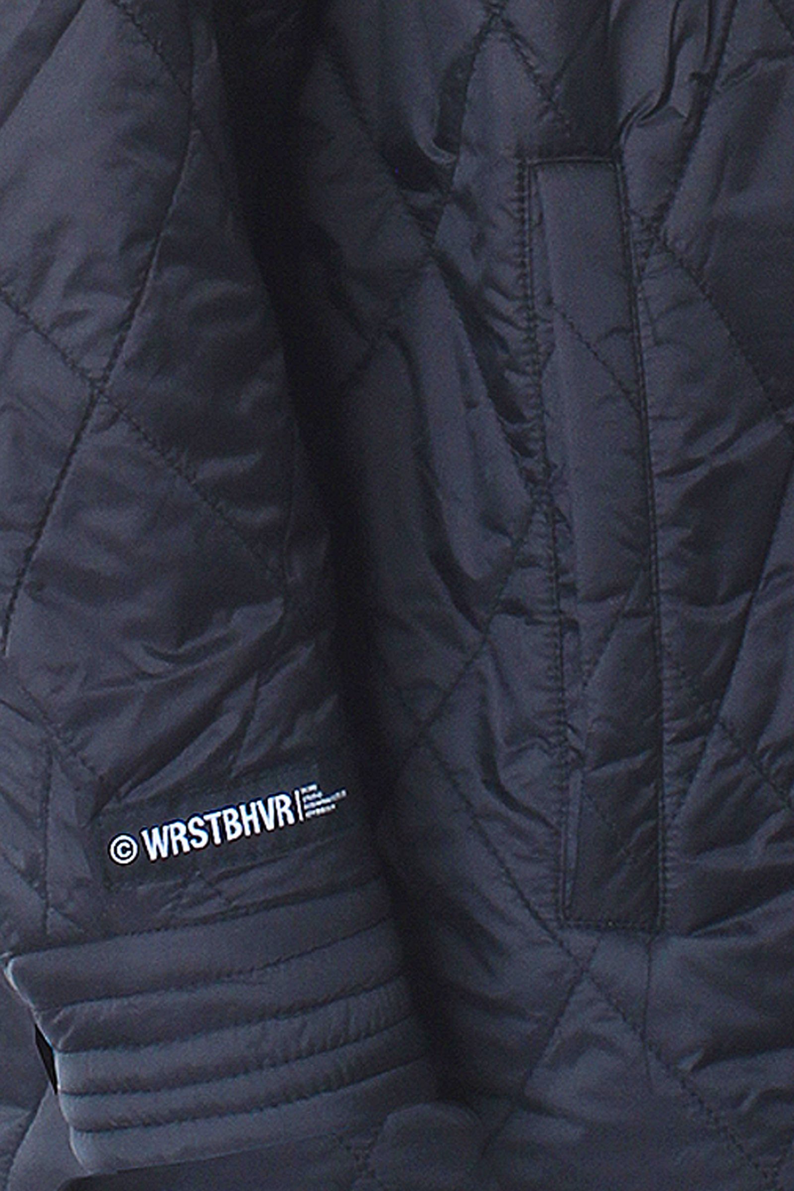 WRSTBHVR Winterjacke WRSTBHVR Yung Overshirt black M - 48 zeitloser Stil mit moderner Streetwear-Ästhetik
