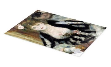 Posterlounge Wandfolie Pierre-Auguste Renoir, Loge im Theater, Malerei