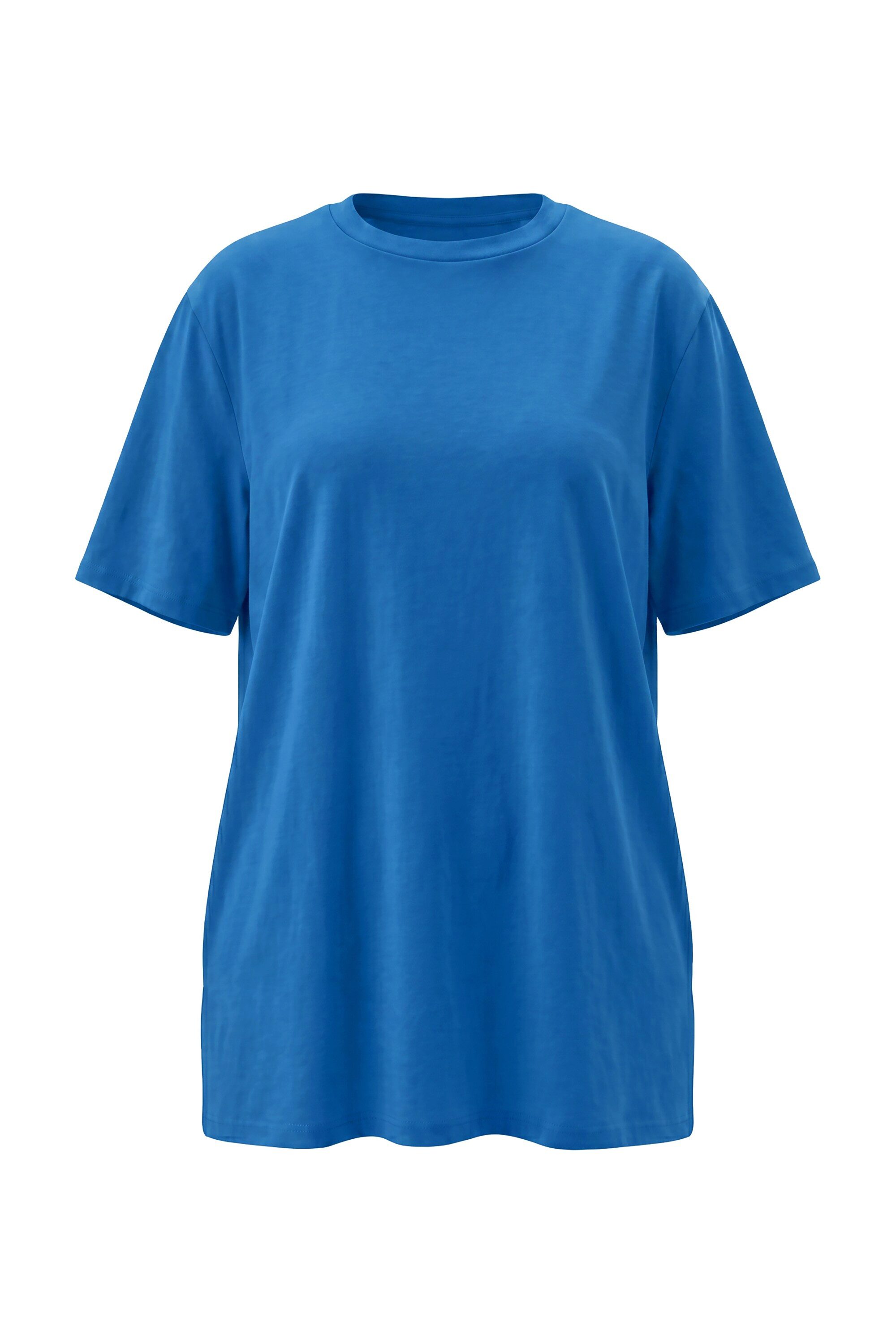 Ulla Popken T-Shirt T-Shirt Stehkragen Halbarm – Bild 2 von 4