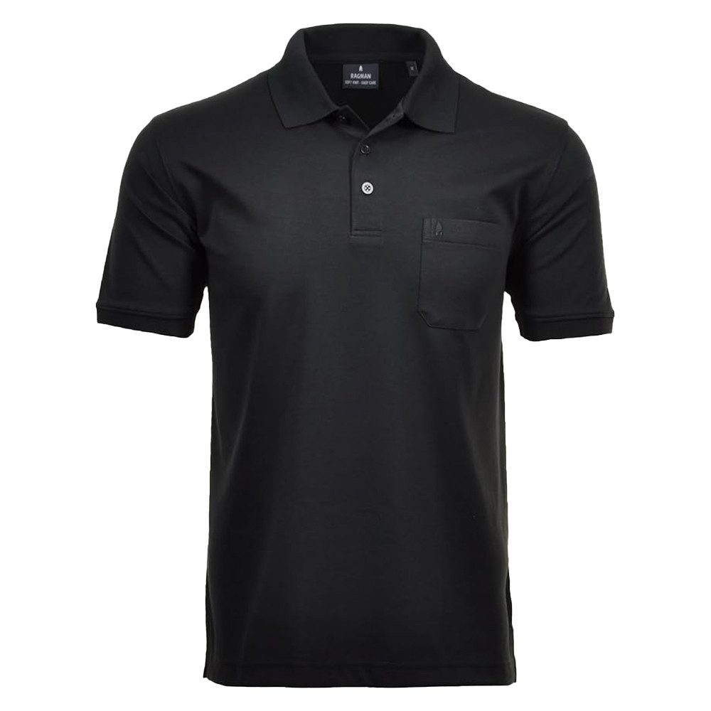 RAGMAN Poloshirt Ragman Polo 540391-009, schwarz günstig online kaufen