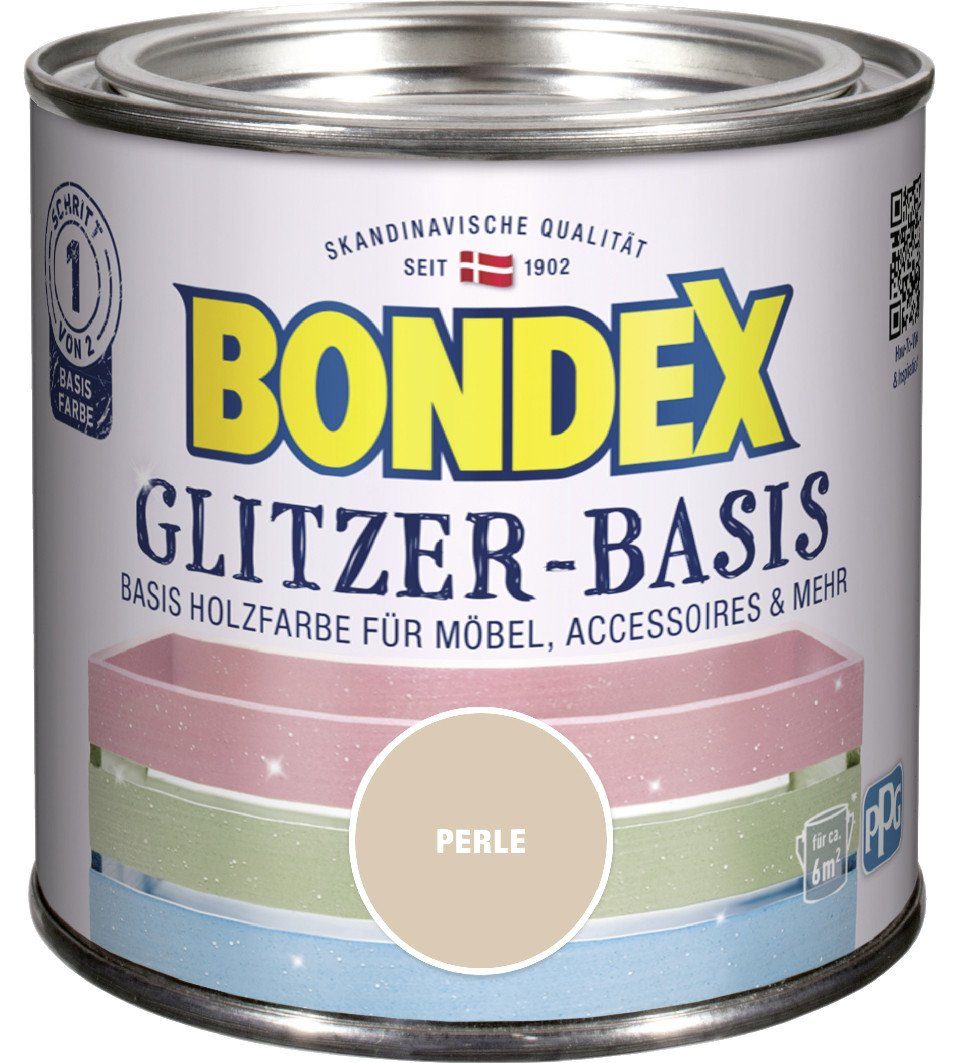 Bondex Holzschutzlasur Bondex Glitzer-Basis 500 ml basis perle