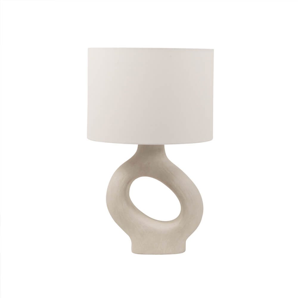 HOME DELUXE Tischleuchte Tischlampe asymmetrisch LOLA, zeitlose Farbkombina günstig online kaufen