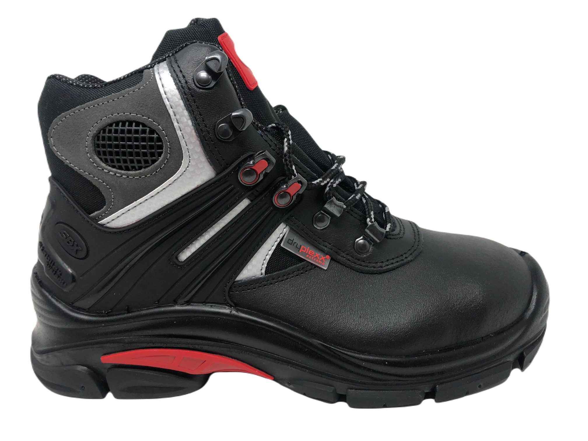 Engelbert Strauss S3 Sicherheitsschuhe Salzburg schwarz mit Stahlkappe, Herren Sicherheitsschuh Rutschfest