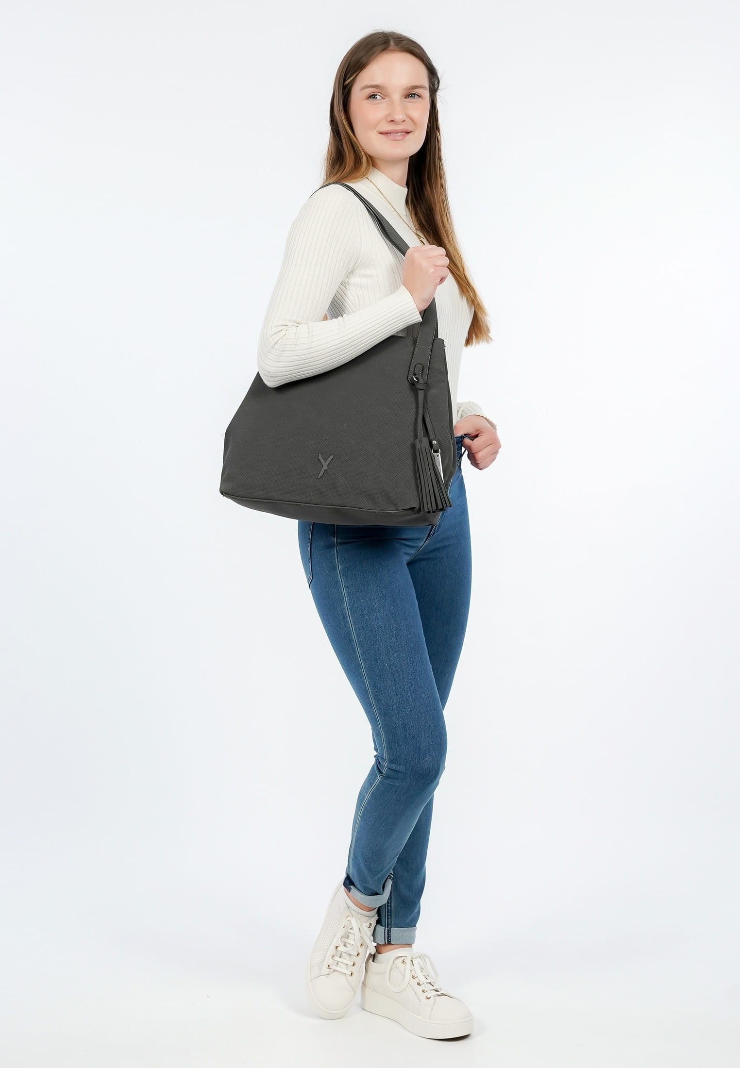 SURI FREY Shopper SFY Romy, Logo Anhänger