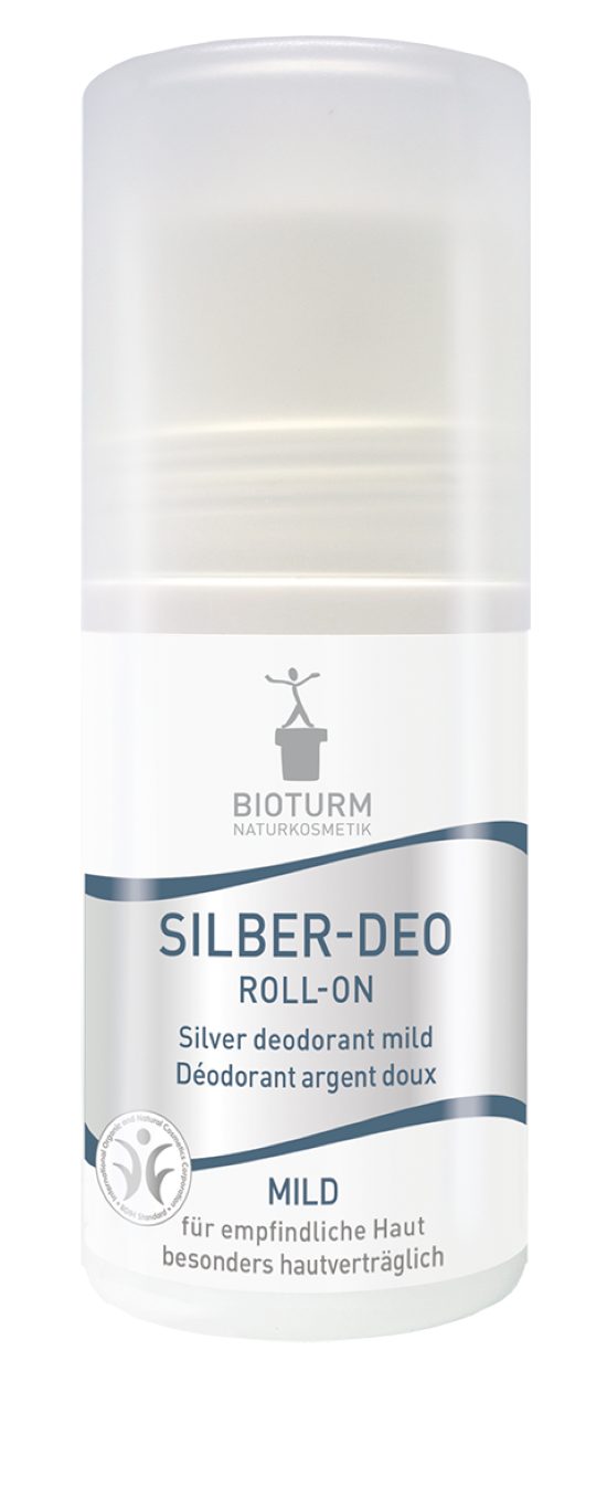 Bioturm Deo-Roller Bioturm Naturkosmetik Silber Deo Roll On Mild 50 ml