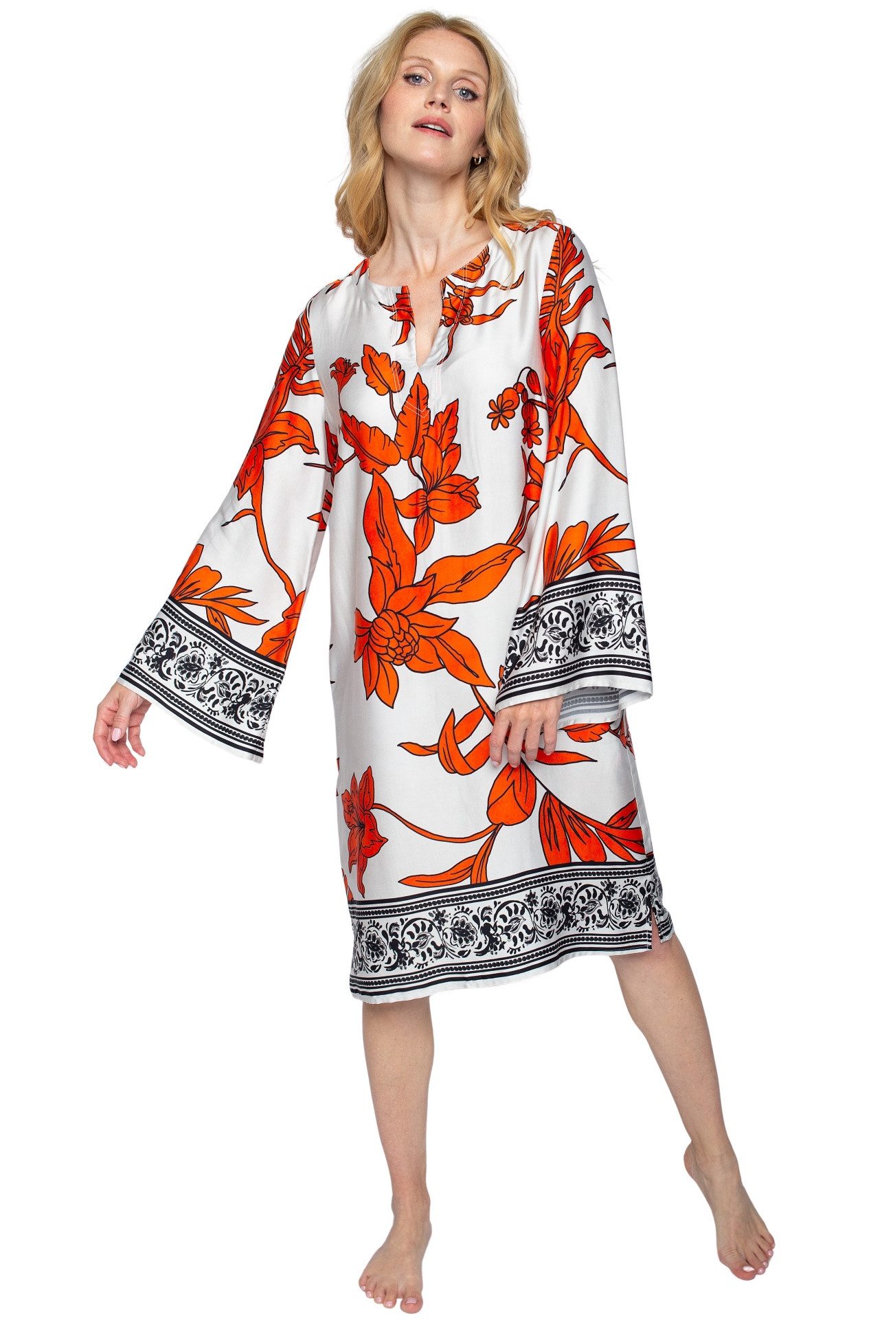 Emily Van Den Bergh Sommerkleid Damenkleid 8549