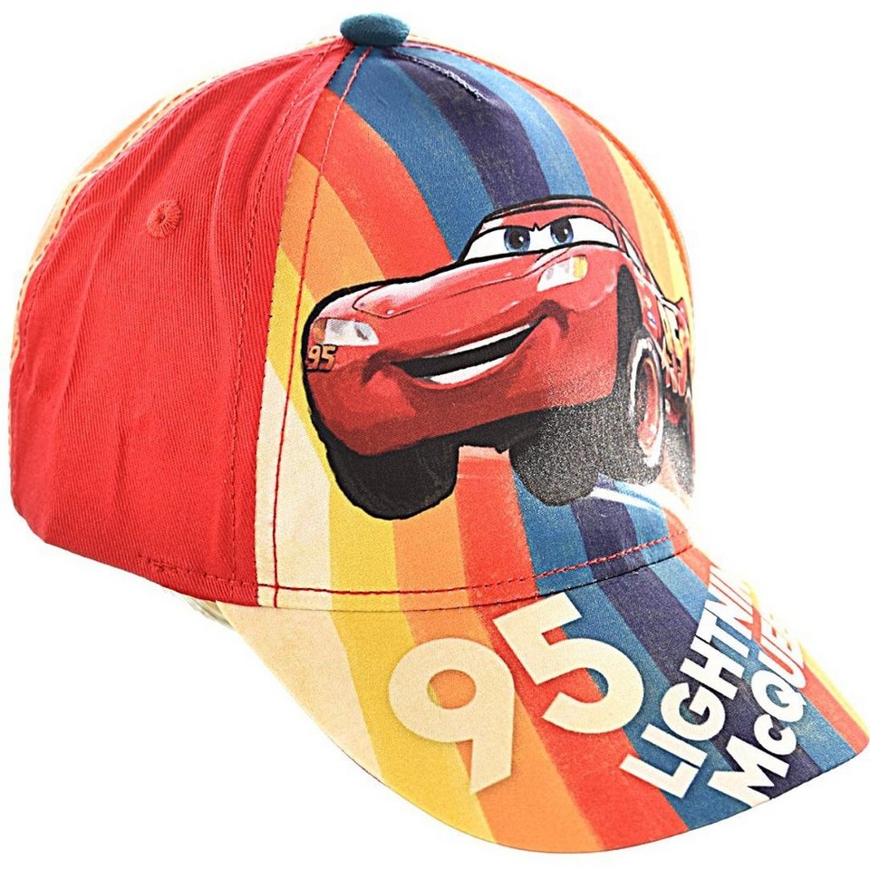 Disney Cars Baseball Cap Lighting McQueen aus Baumwolle in Größe 52 oder 54  cm
