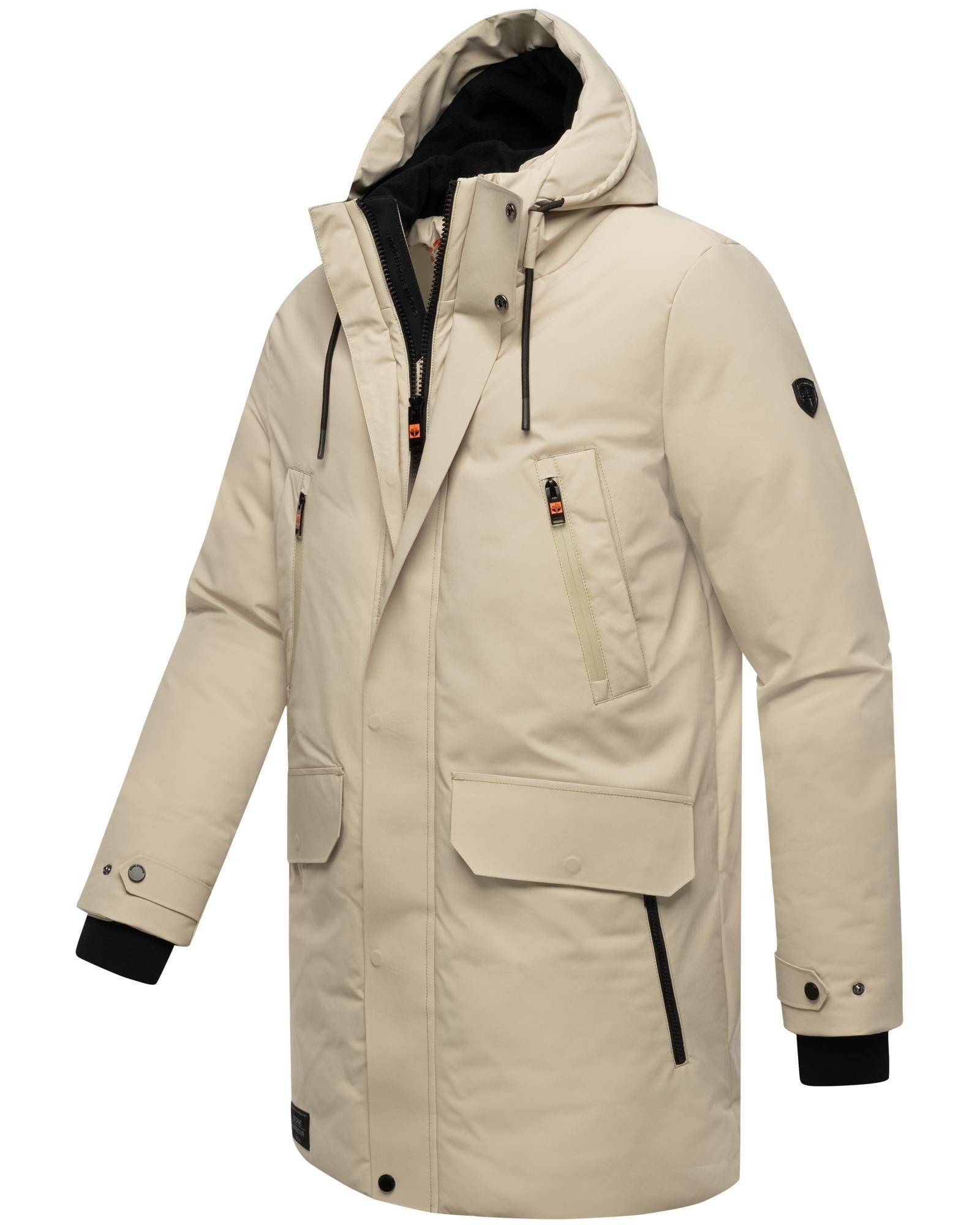 Stone Harbour Wintermantel Kitraan XX Langer Herren Winterparka mit zahlrei günstig online kaufen