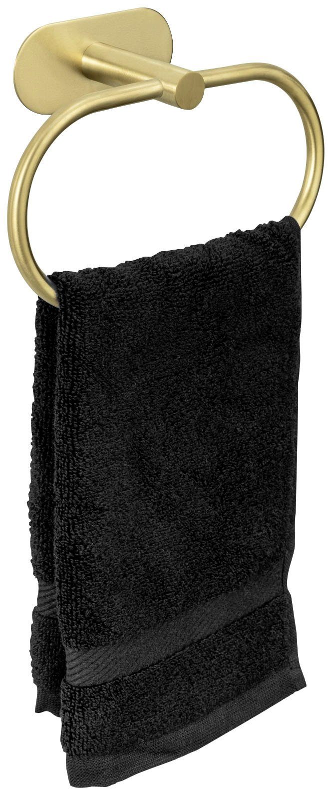 WENKO Handtuchring Turbo-Loc® Orea, aus Edelstahl, Befestigen ohne Bohren – Bild 4 von 5
