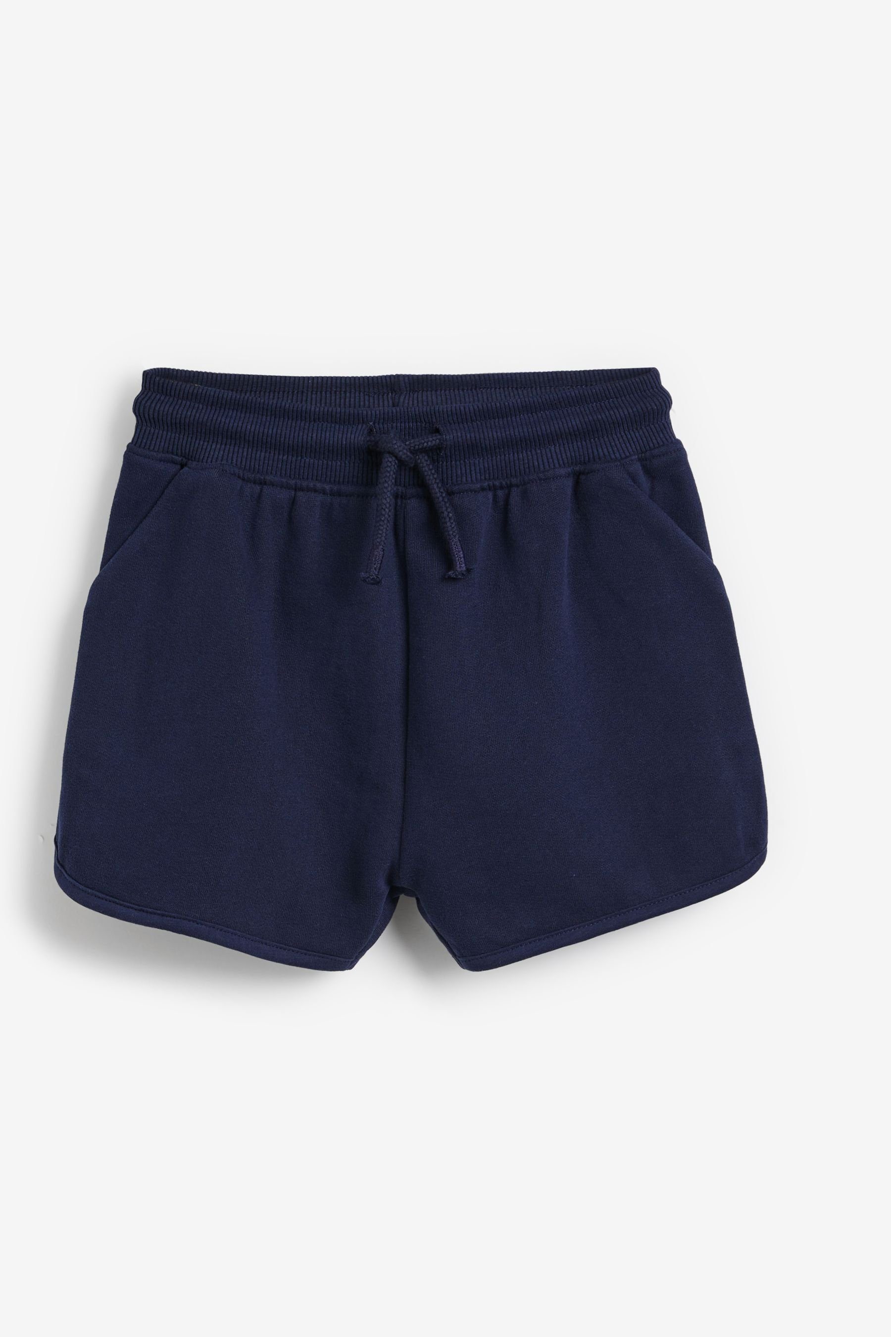Next Sweatshorts Jersey-Shorts Blue (1-tlg) Navy