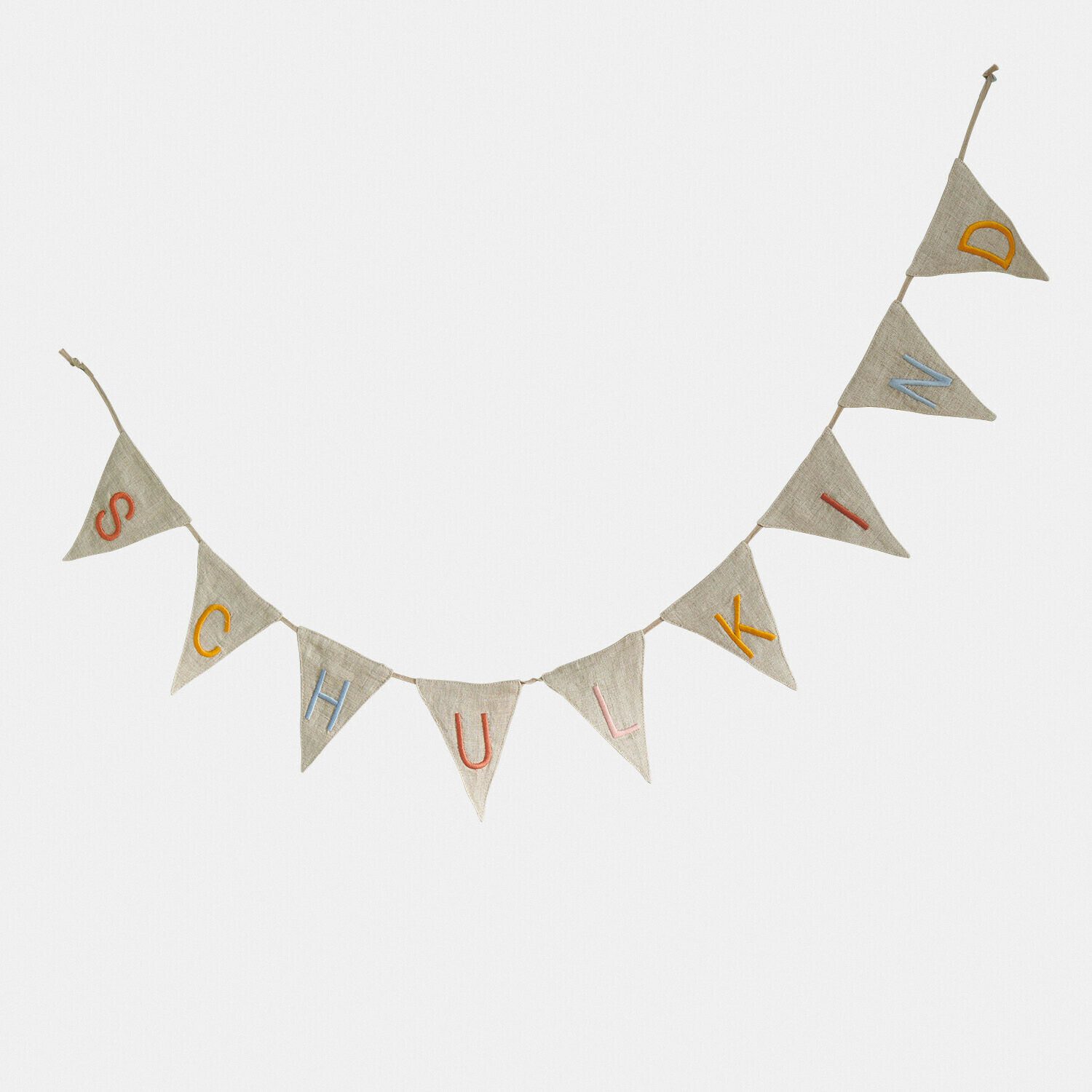 Mirabeau Wimpelkette Wimpelgirlande Wibbelu beige