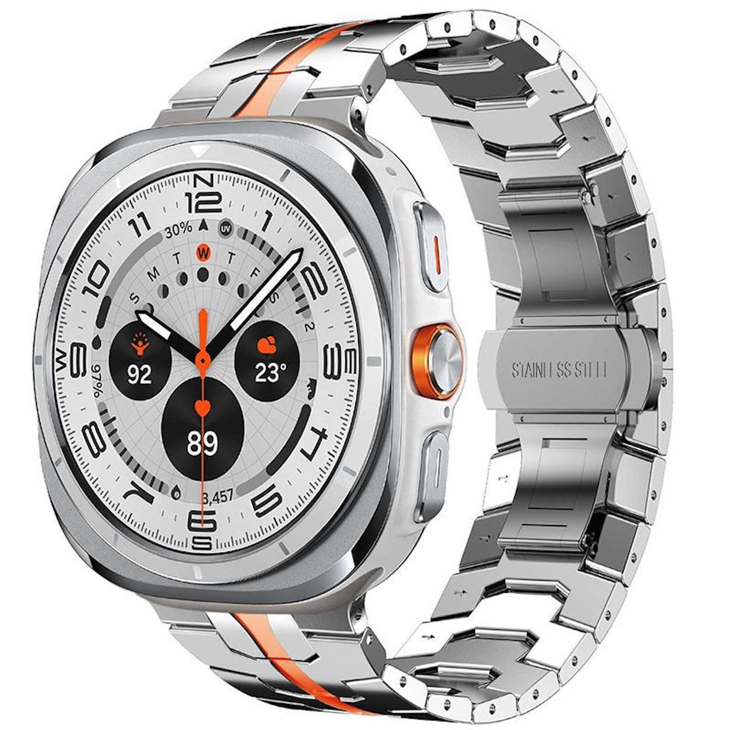 Wigento Smartwatch-Armband Für Samsung Galaxy Watch 8 / 8 Classic xDfind Ba günstig online kaufen