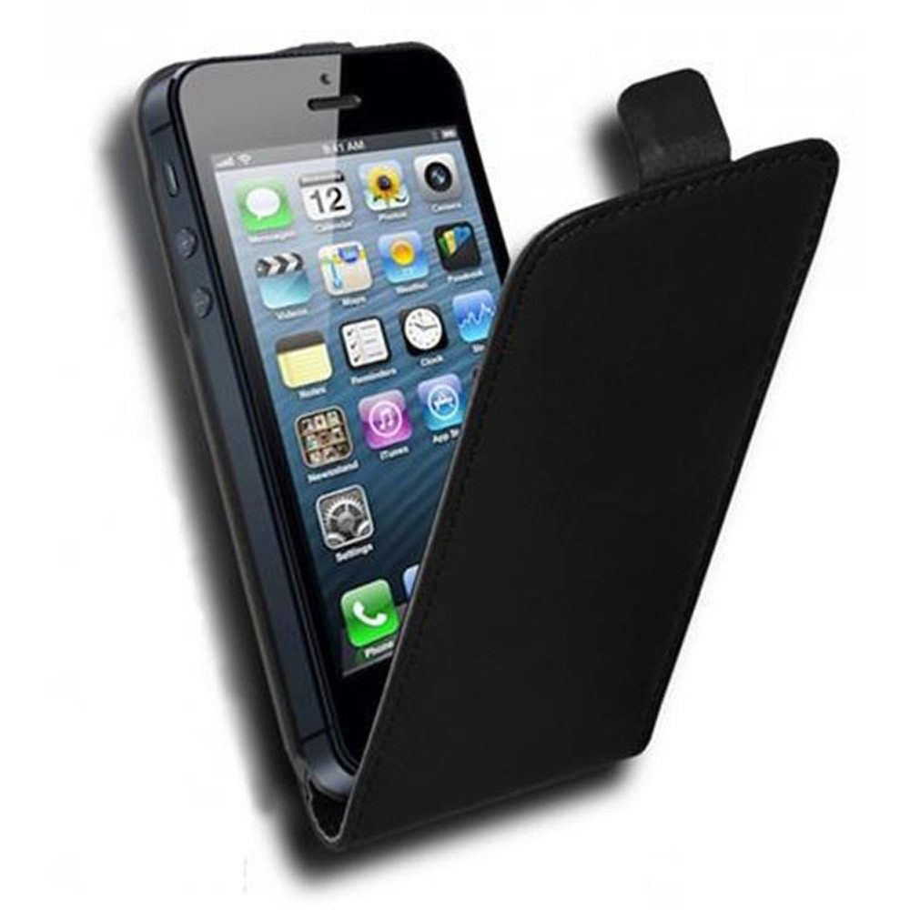 Cadorabo Handyhülle für iPhone 5 / 5S / SE 2016 Hülle Apple iPhone 5 / 5S / SE, Klappbare Handy Schutzhülle - Hülle - mit Magnetverschluss