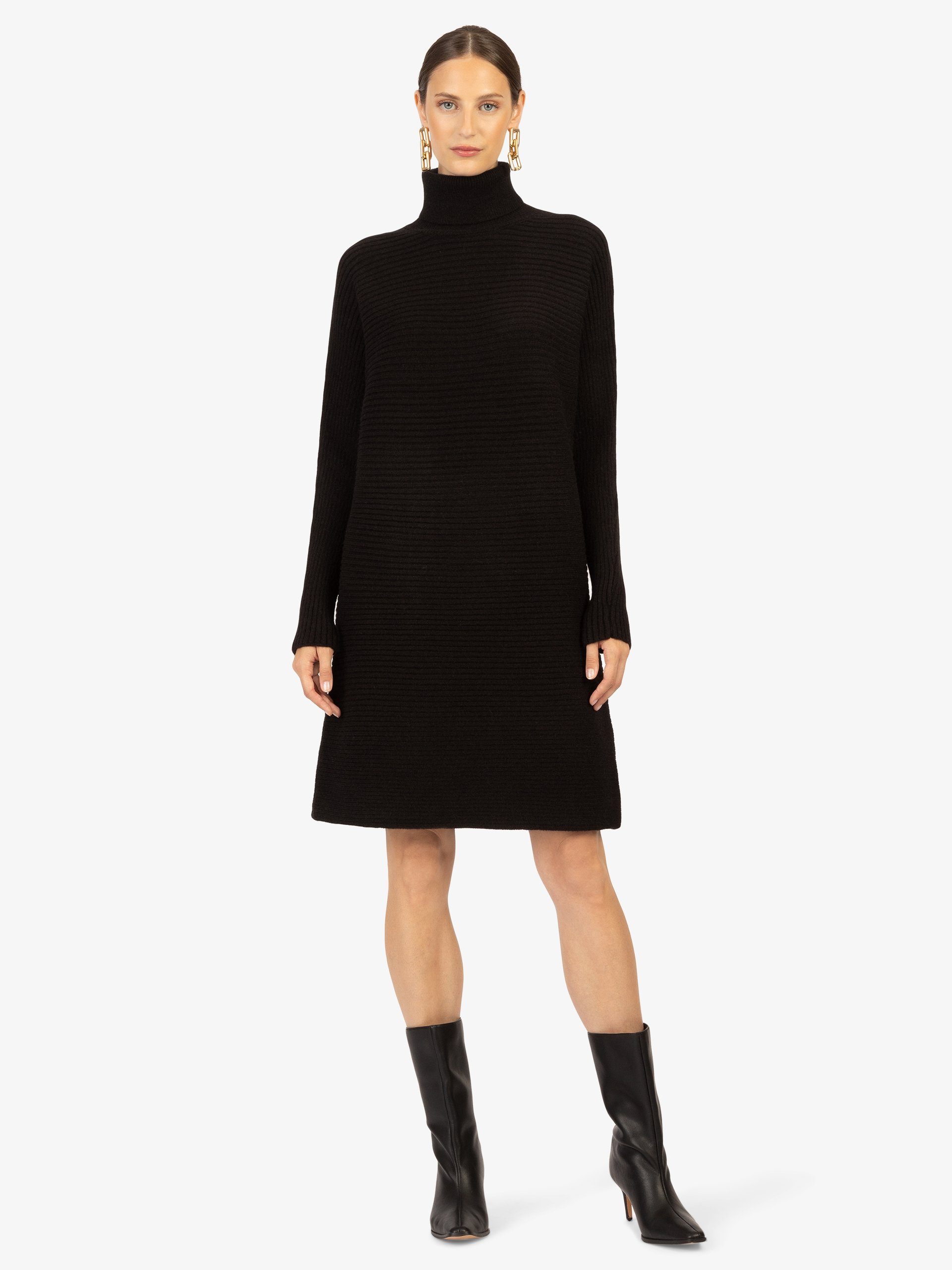 Kraimod Strickkleid Kraimod Kleider mit Auffälliges Allover-Design günstig online kaufen