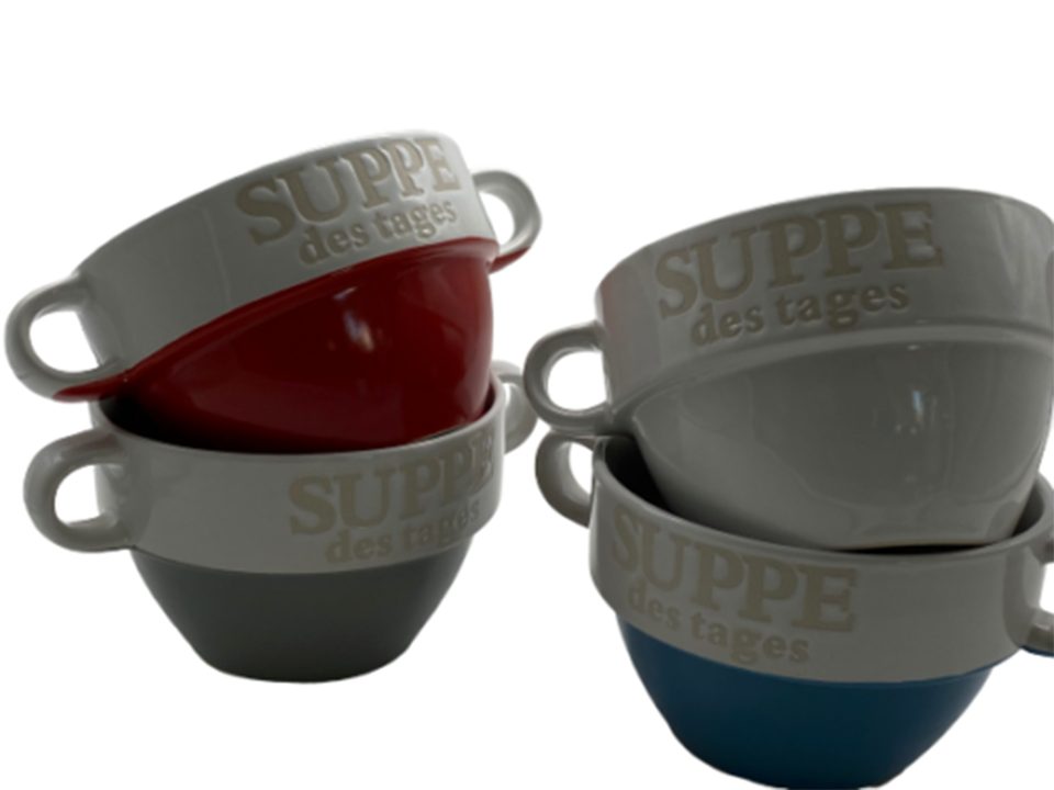 Riyashop Suppenschüssel Suppenschüssel