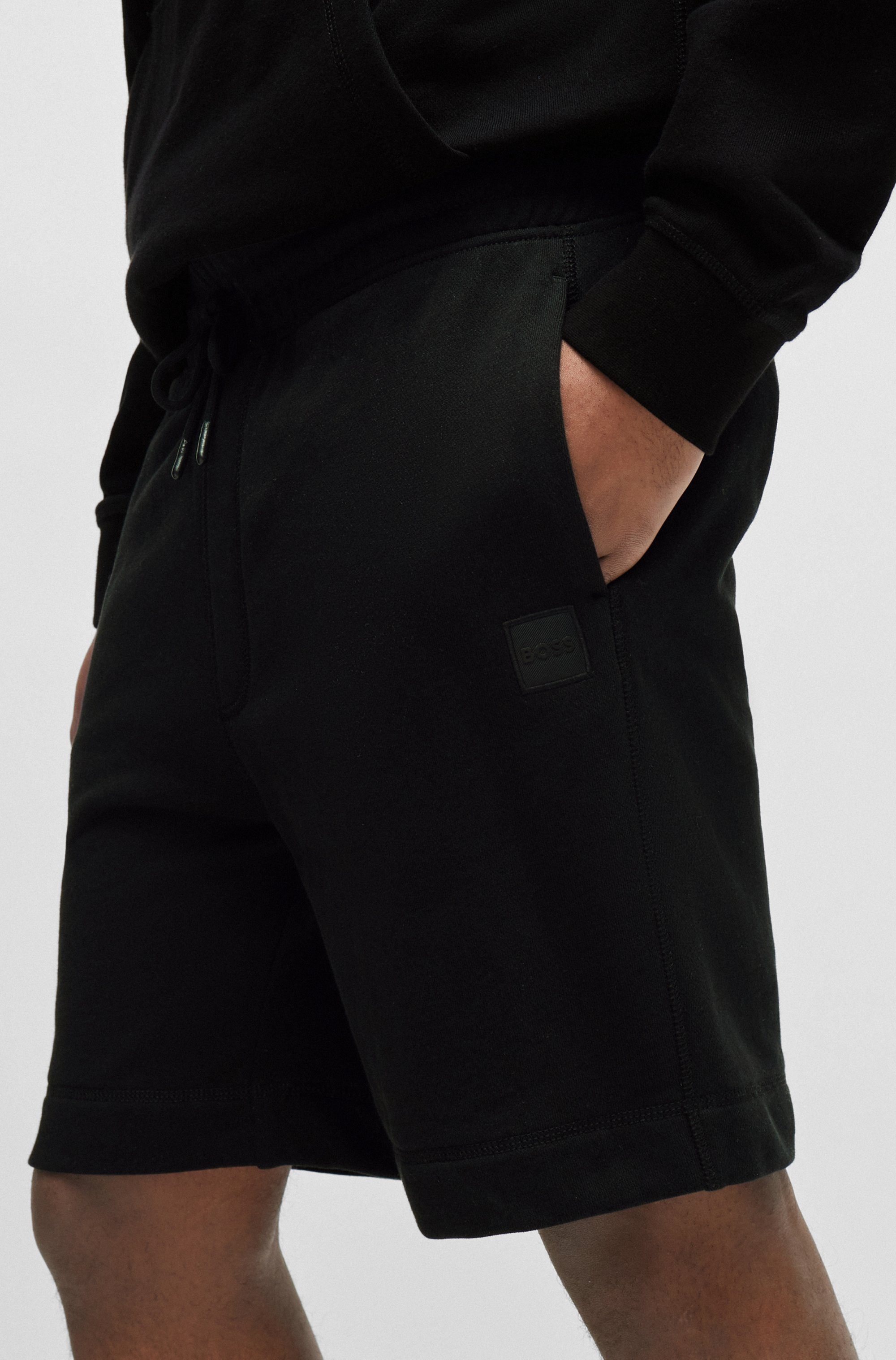 BOSS ORANGE Sweatshorts Sewalk mit BOSS Markenlabel – Bild 5 von 5