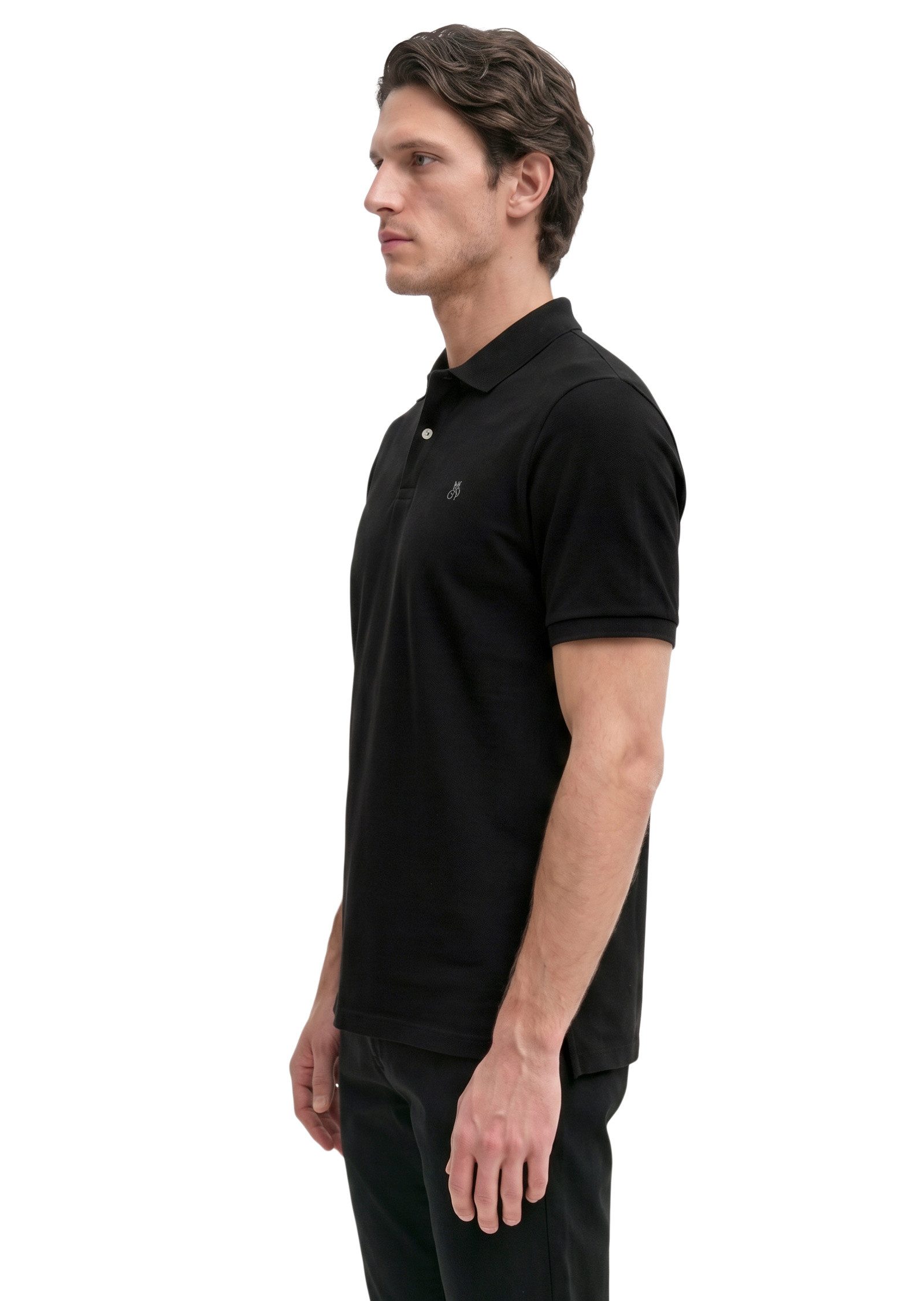 Marc O'Polo Poloshirt aus reiner Bio-Baumwolle