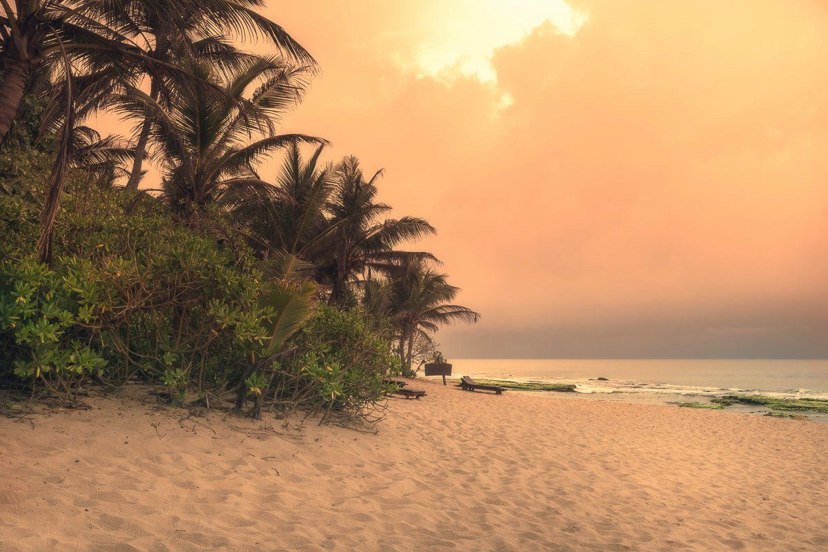 Papermoon Fototapete Sri Lanka Tangalle Strand