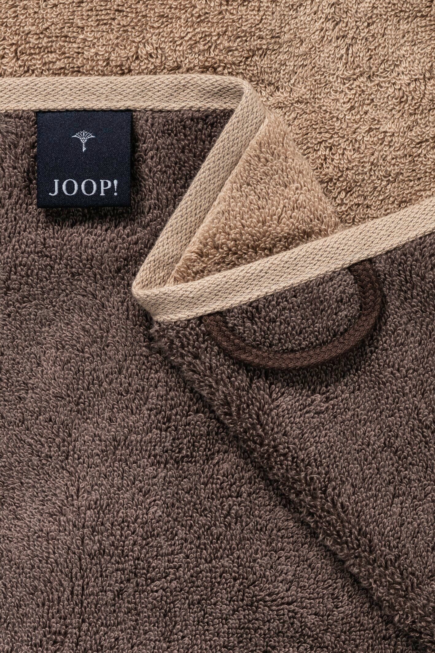 JOOP! Textil Duschtuch (1-St) Duschtuch, - Sand SHADES STRIPE Joop! LIVING