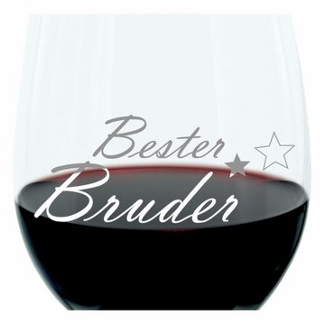 LEONARDO Weinglas Bester Bruder, Glas, lasergraviert