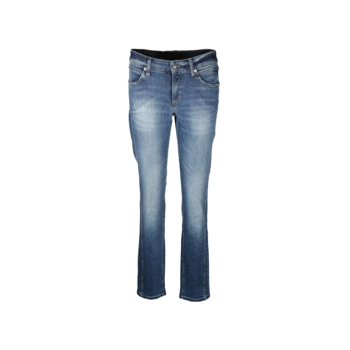 Cambio 5-Pocket-Jeans schwarz regular (1-tlg)