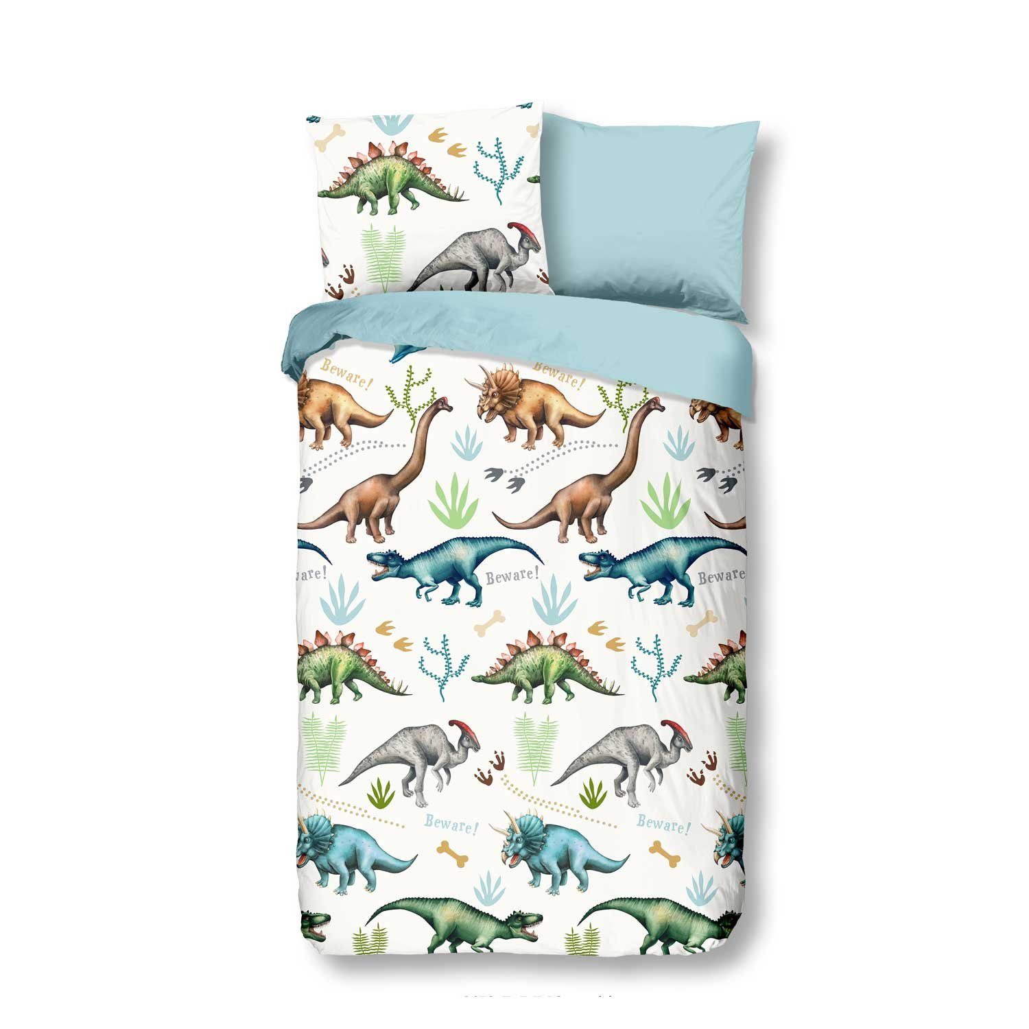 Traumschloss Bettwäsche Comfort Baumwolle, Flanell, 2 teilig, einzelne Dino günstig online kaufen