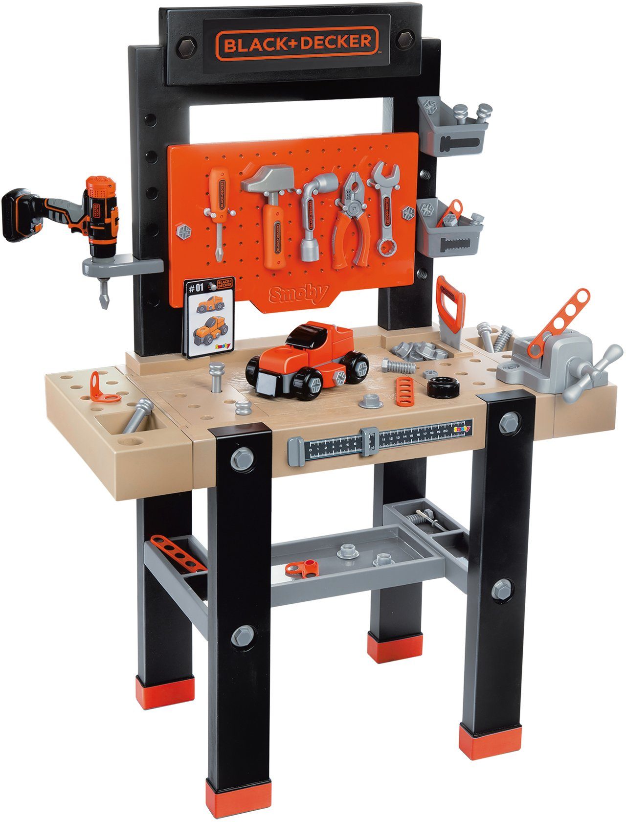 Smoby Spielwerkbank Black + Decker Werkbank Center