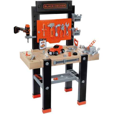 Smoby Spielwerkbank Black + Decker Werkbank Center