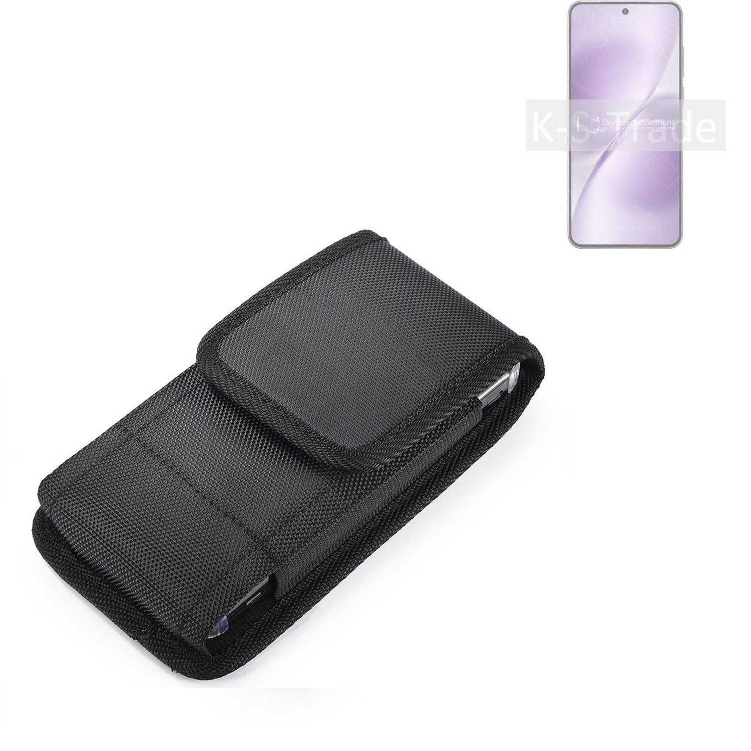 K-S-Trade Kameratasche für Vivo X200s, Holster Gürteltasche Holster Gürtel Tasche wasserabweisend Handy