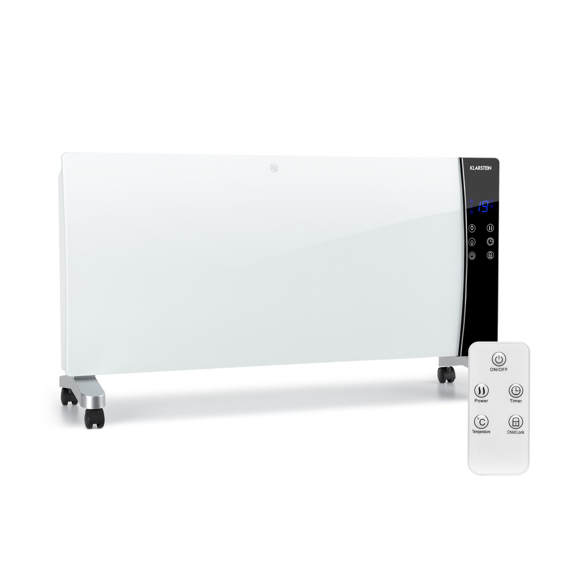 Klarstein Heizstrahler Lindholm, Konvektorheizung elektrisch Elektrokoheizu günstig online kaufen