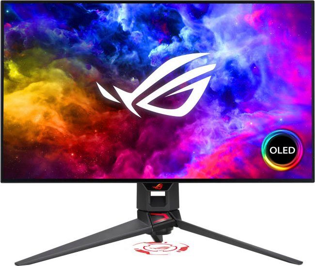 Asus ASUS Monitor LED-Monitor (67,3 cm/26,5 ", 2560 x 1440 px, Wide Quad HD, 0,03 ms Reaktionszeit, 165 Hz, OLED)