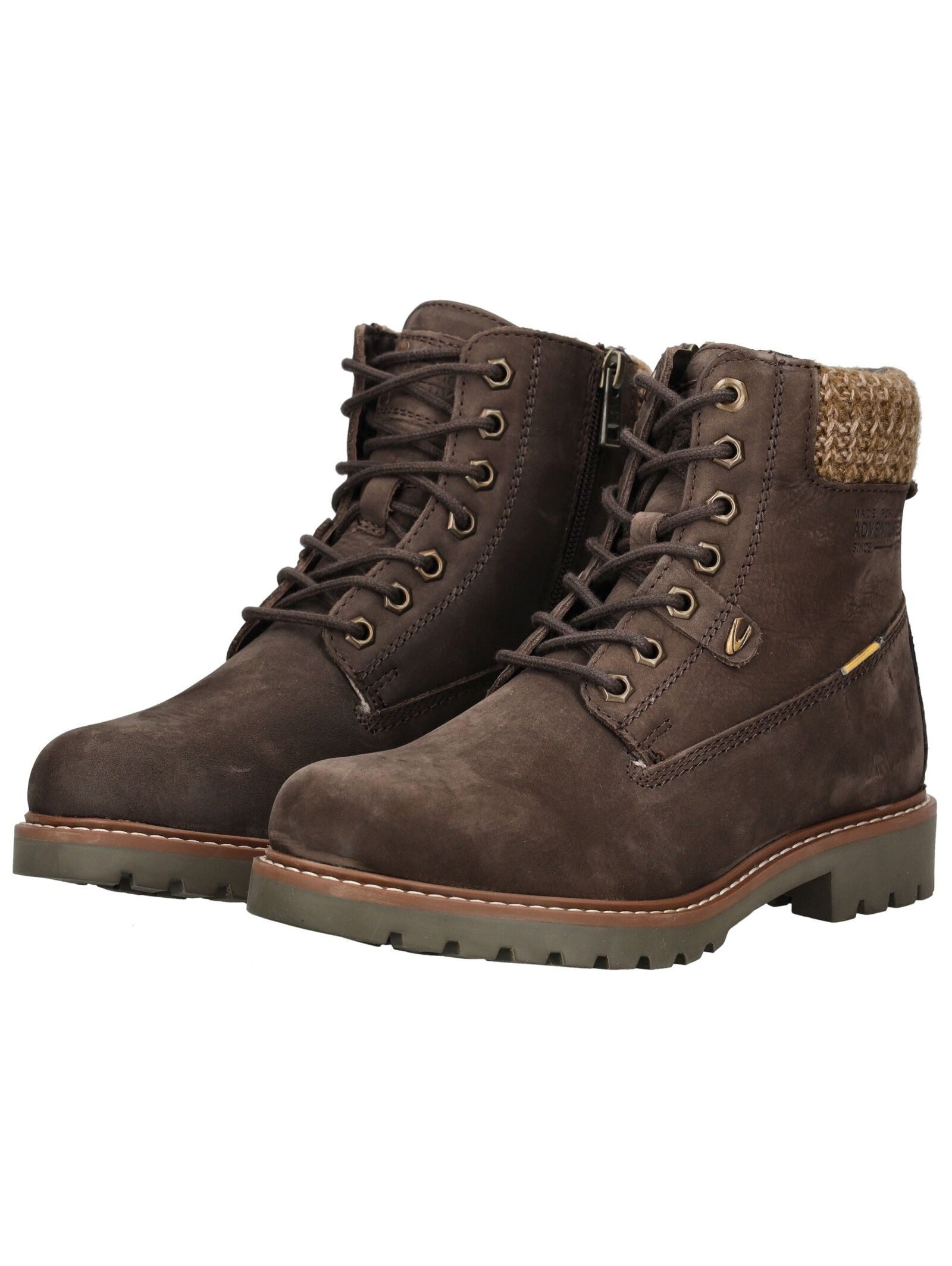 camel active camel active Stiefelette Leder Schnürstiefelette