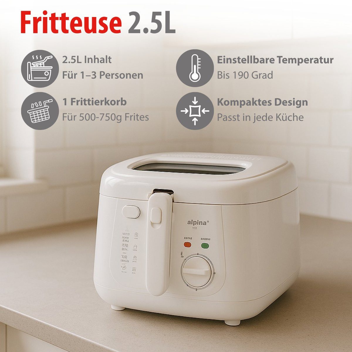 Alpina Fritteuse