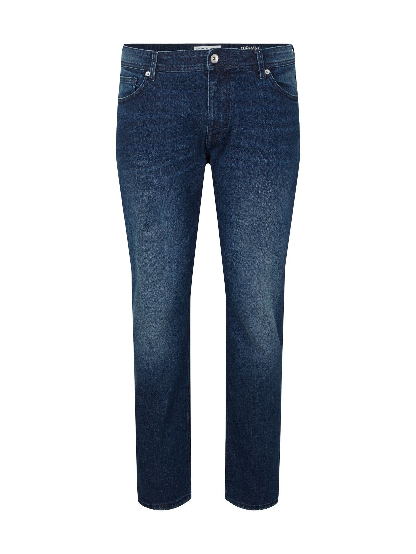 TOM TAILOR PLUS Slim-fit-Jeans - Fit Slim Denim Jeans Stone Used Blue Dark Plus