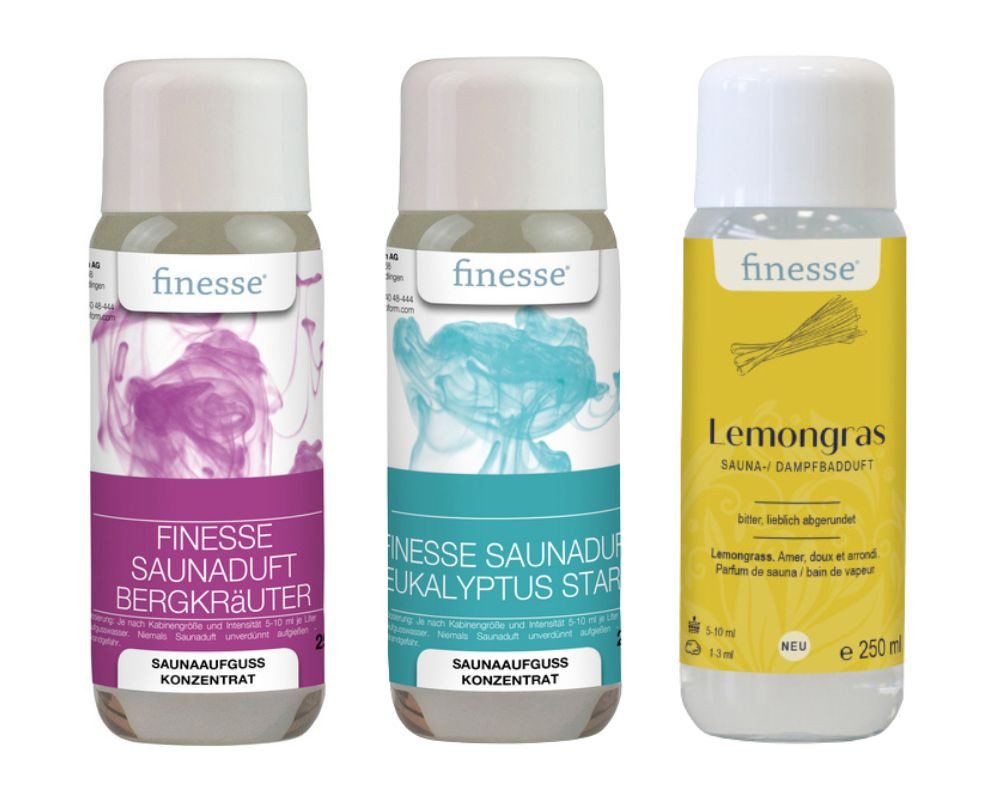 Aufgusskonzentrat finesse Aufguss Sauna-Duftset "Starke Gesundheit"