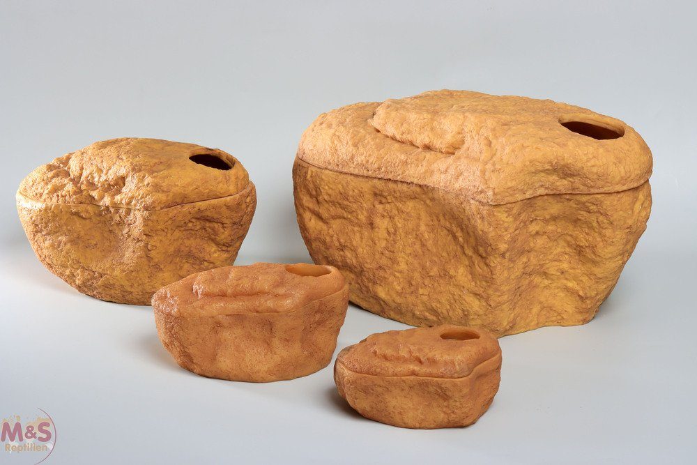 ReptiZoo Terrarium ReptiZoo Hide Box, Schlupfbox mit Magnetdeckel (ERS28)