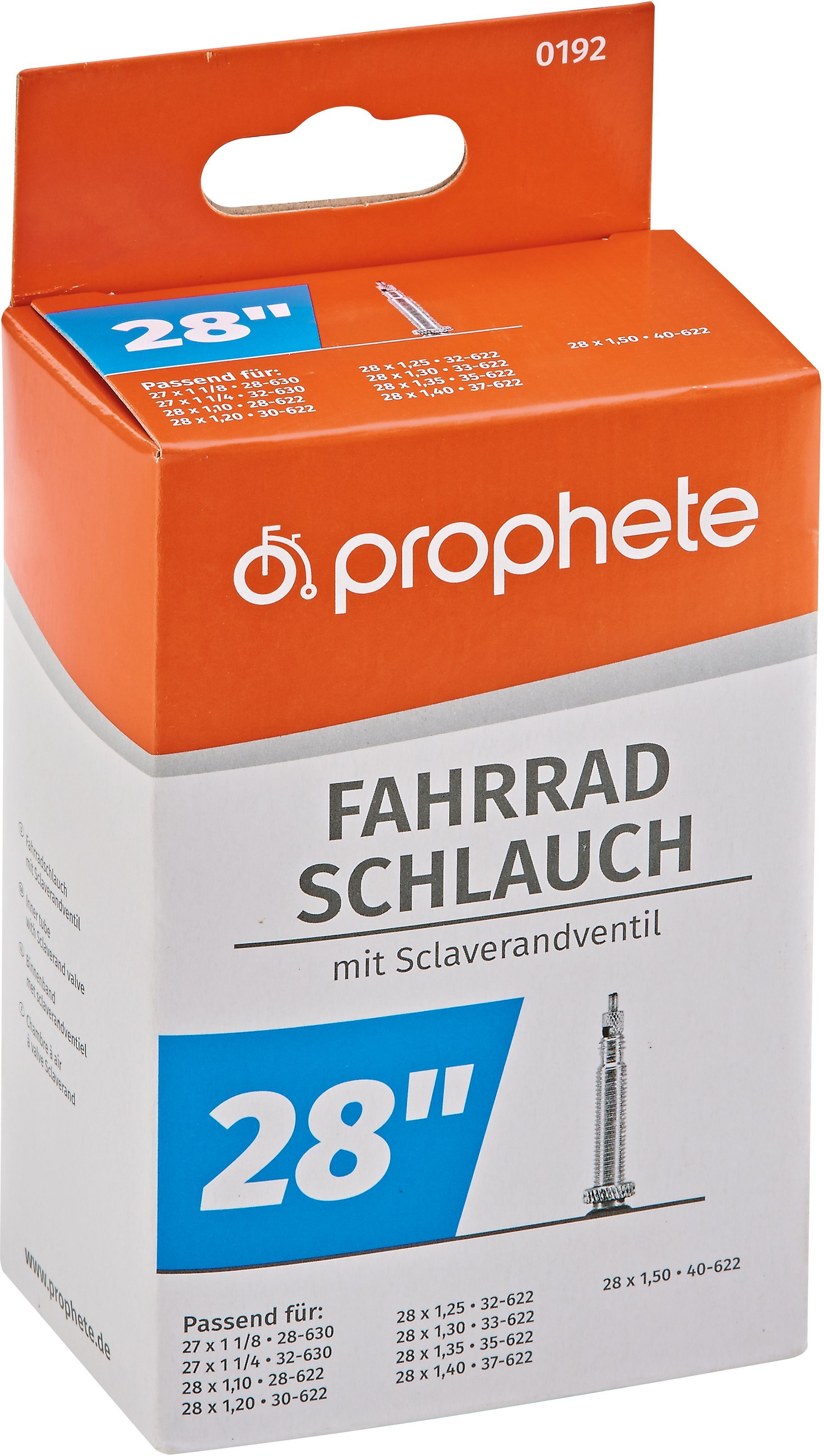 Prophete Fahrradschlauch, 28 Zoll (71,12 cm)