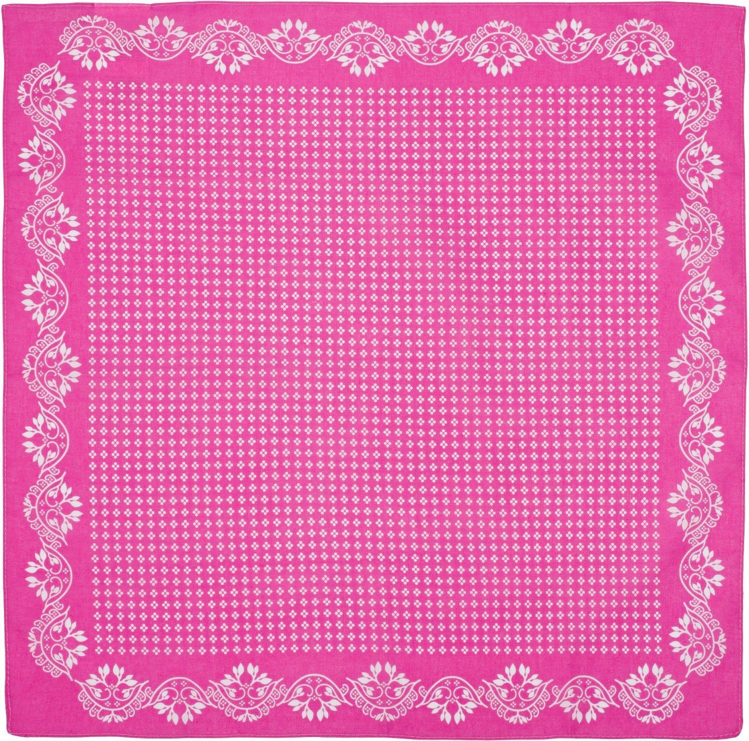 styleBREAKER Bandana Baumwolle Dreieckstuch mit Blümchen Muster, (1-St)