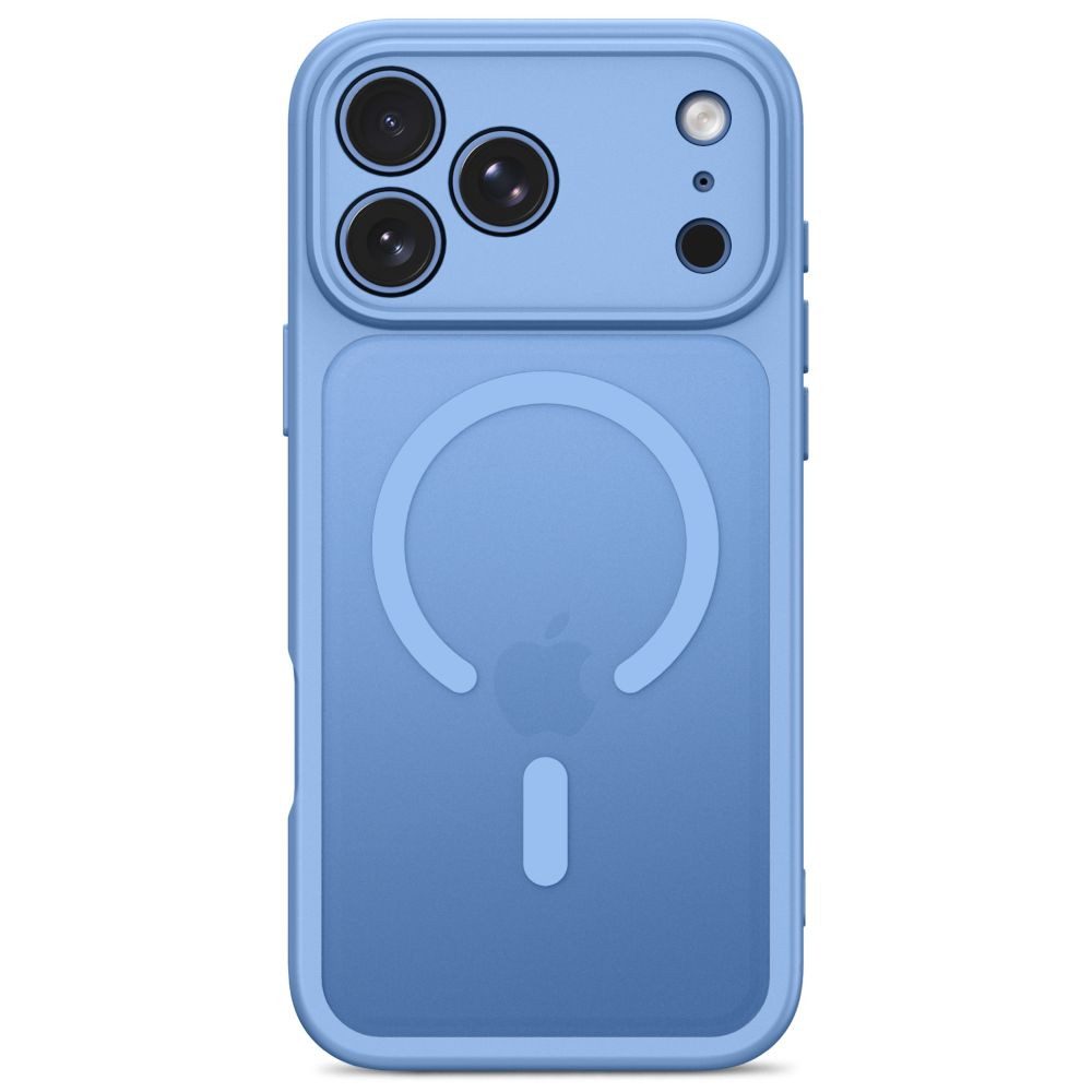 TECH PROTECT Smartphone-Hülle BasicMag kompatibel mit iPhone 18 Pro, 17 Pro Hellblau 6,3 Zoll, integrierter Magnetring