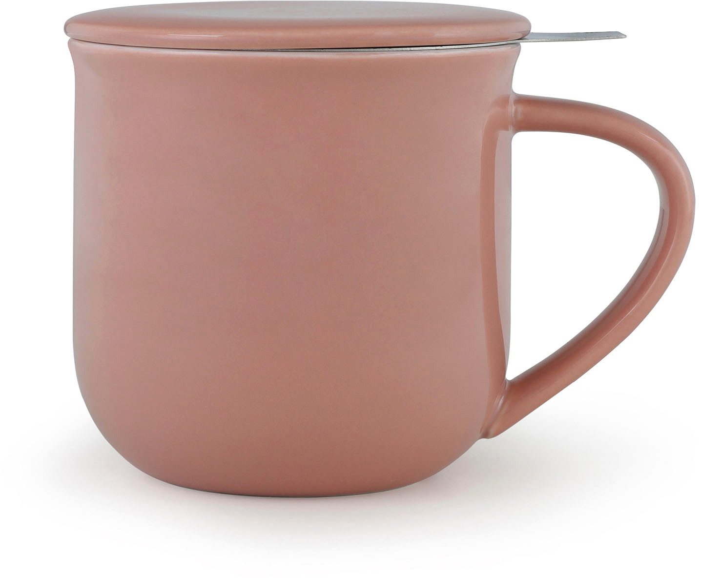 Viva Tasse Eva, Edelstahl, Porzellan, mit Teesieb und Deckel, 350 ml