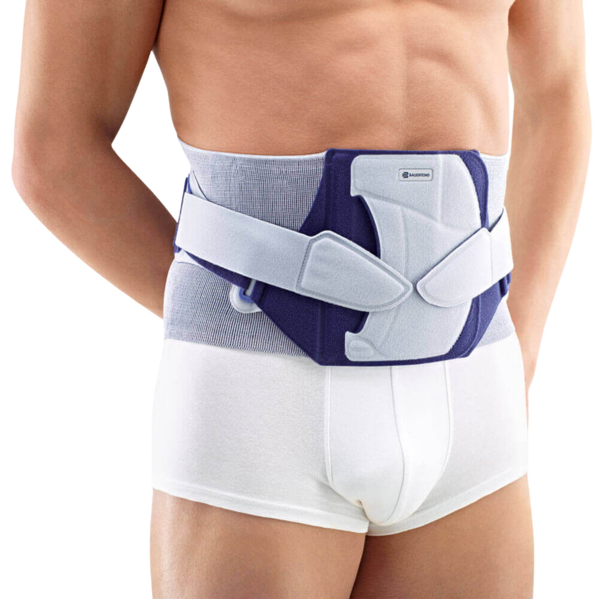 Bauerfeind Rückenbandage LumboLoc Forte Rückenorthese Farbe: Titan