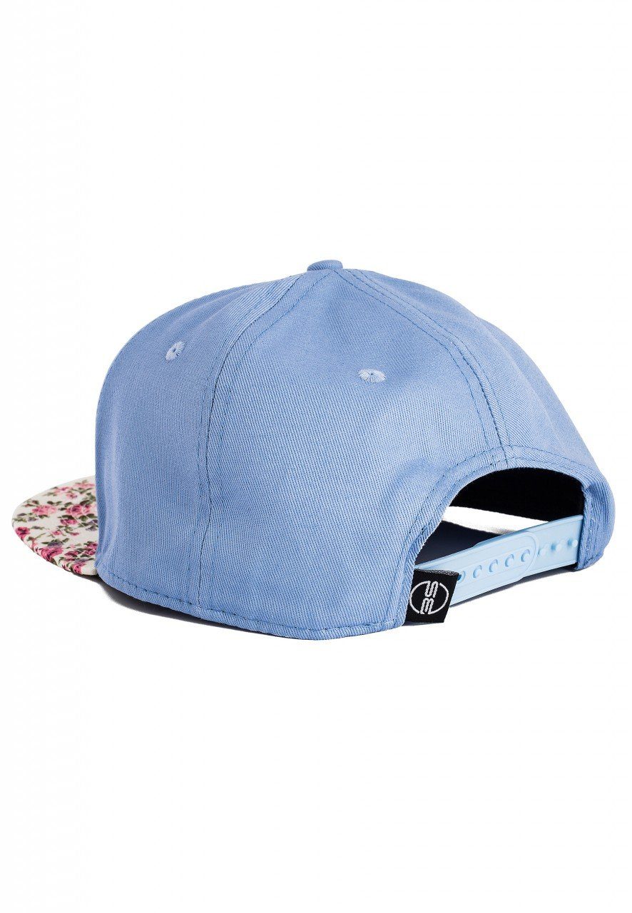 Blackskies Snapback Cap Florale Snapback Cap Sakura Vol. II - Floral-Blau