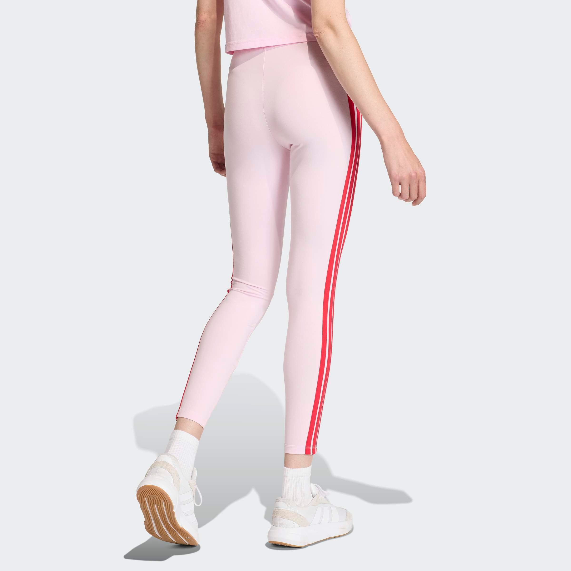 adidas Sportswear Trainingstights ESSENTIALS 3-STREIFEN COTTON sportlicher Look mit 3-Streifen, aus Baumwolle und Elasthan