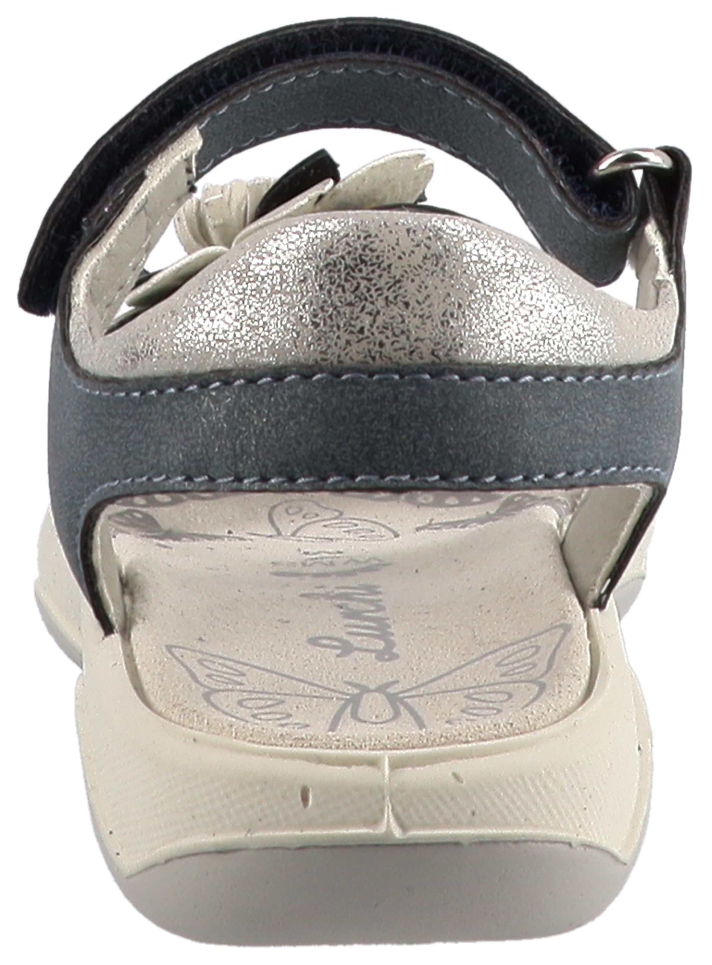 Lurchi Flora Sandale Sandalette mit Blumenverzierung, Größenschablone zum Download