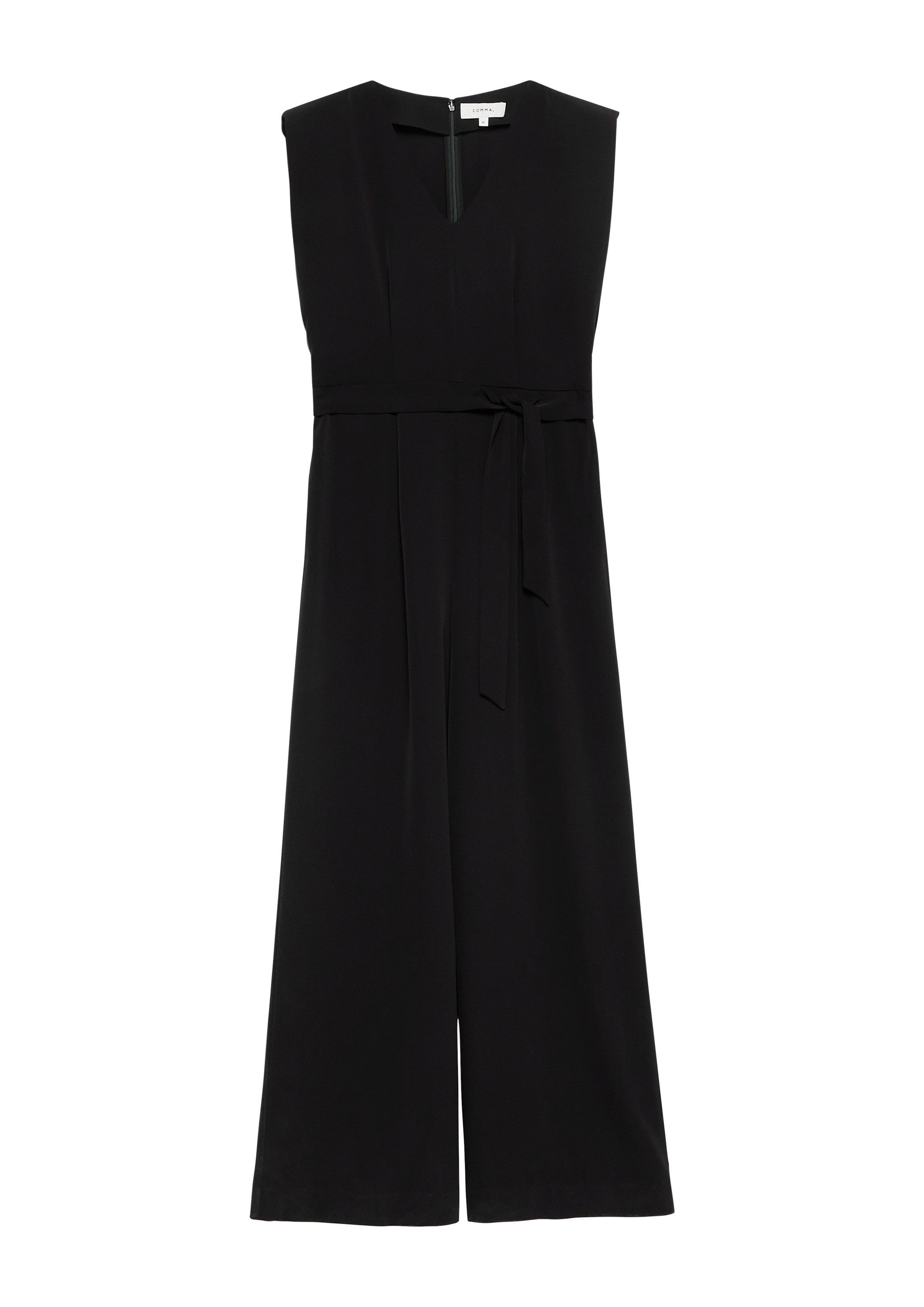 comma Jumpsuit Overall Jumpsuit mit Wide Leg