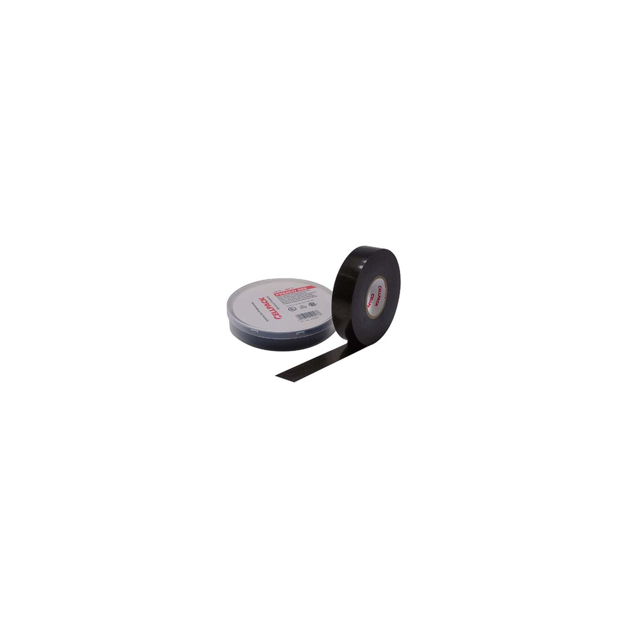 CellPack Isolierband Cellpack PVC-Allwetterband D:0.21mmB:19mmL:6m 388 0.21-19-6 sw