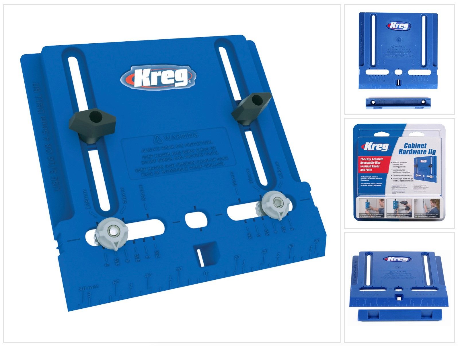 Kreg Klemmen Cabinet Hardware Jig Bohrschablone für Möbelgriffe (KHI-PULL) für M