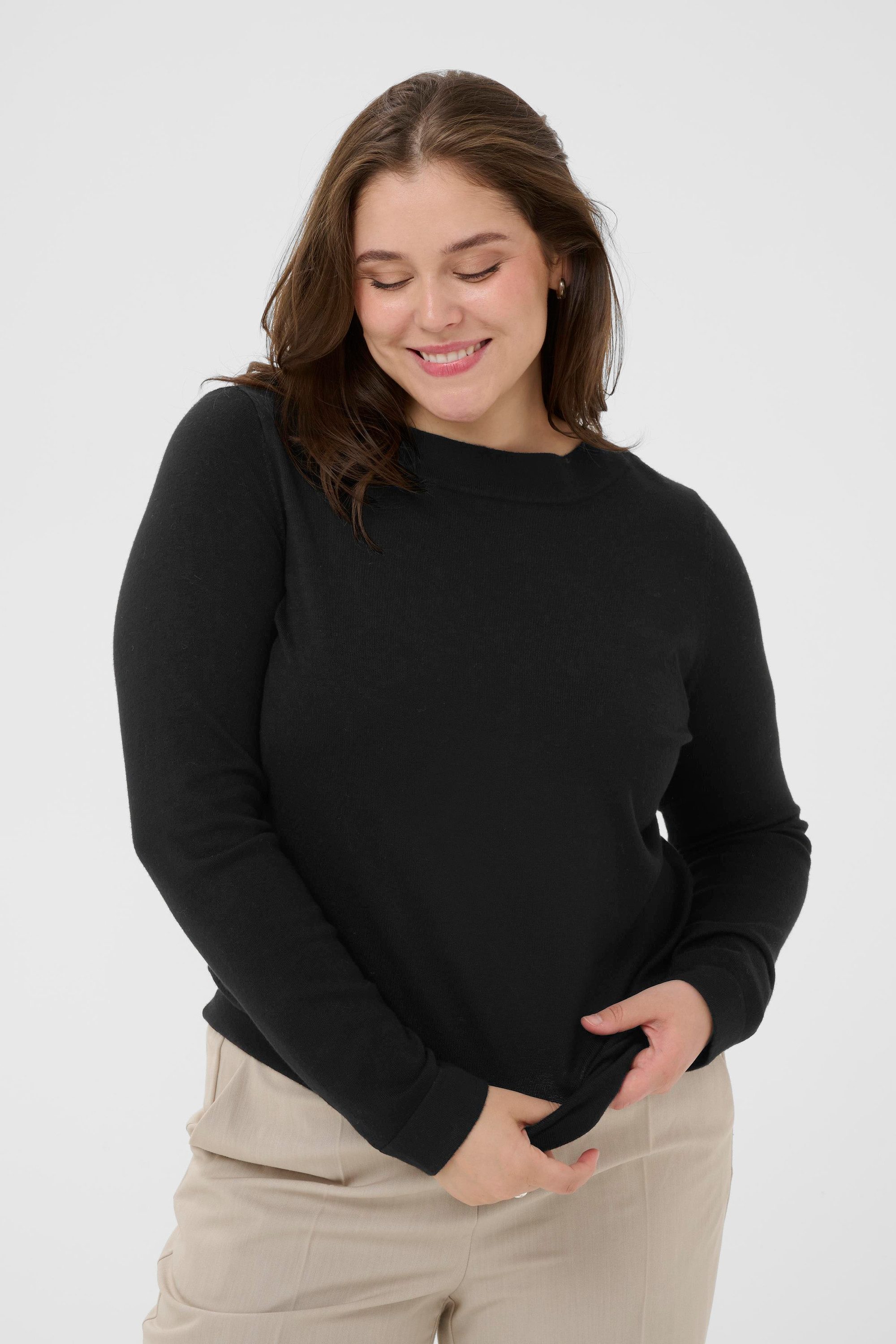 KAFFE Curve Strickpullover Strickpullover KClizzy Große Größen günstig online kaufen