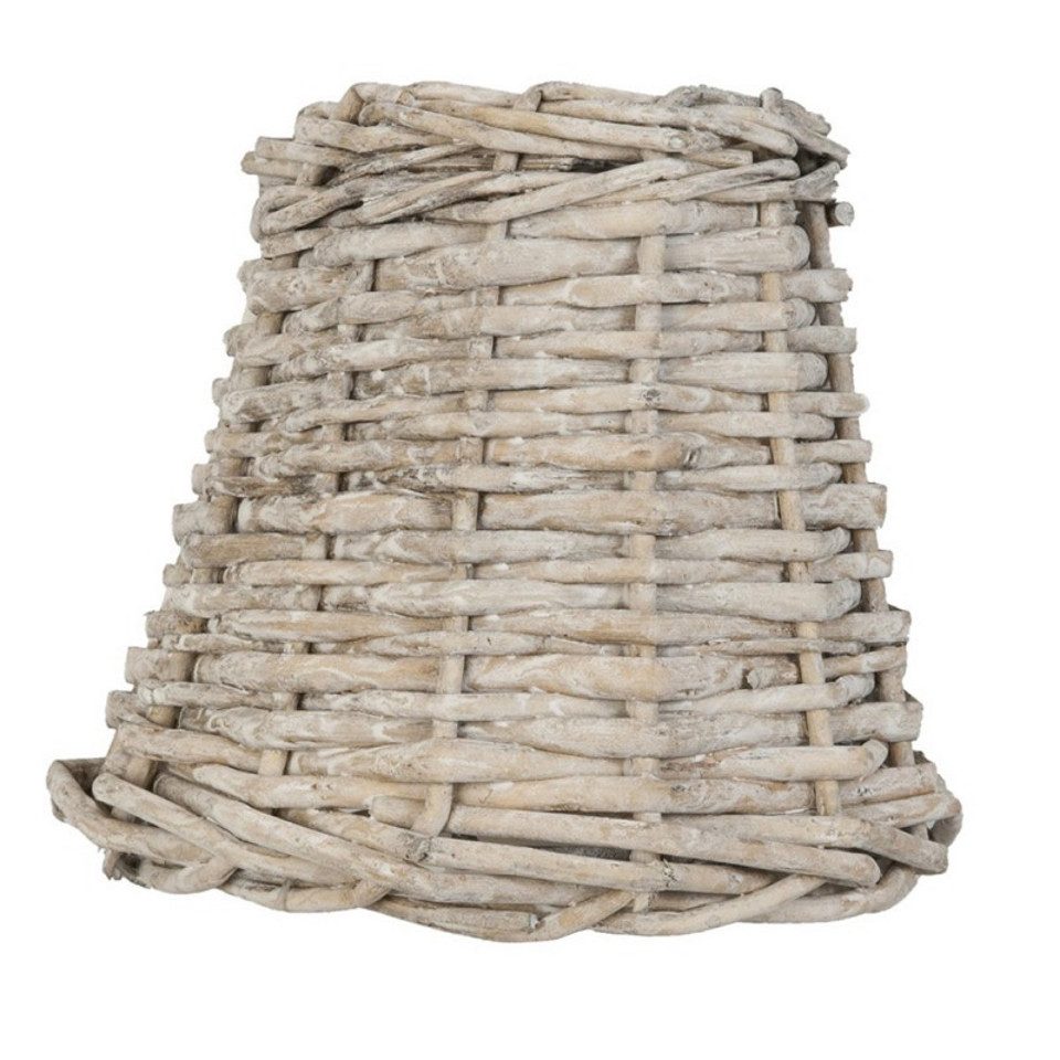Claire & Eef Lampenschirm Lampenschirm Ø 14x12 cm Braun Rattan